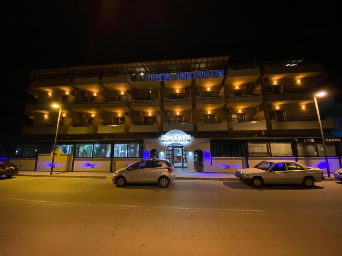 Hotel Platon Beach Olympiakí Aktí Kültér fotó